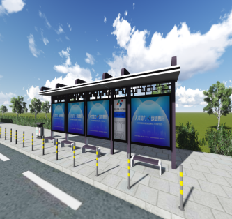 惠陽中心城區(qū)公交站亭、牌修復(fù)及優(yōu)化微改造工程